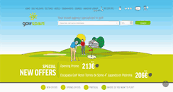 Desktop Screenshot of golfspain.com